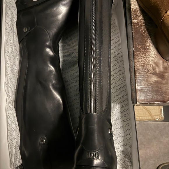 🇮🇹 Black Riding Boots - Picture 6 of 7